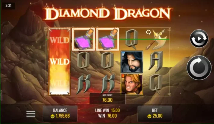 Diamond Dragon Rival Slot Big Win