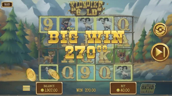 Klondike Gold Rival Slot Collectnwin Big Win