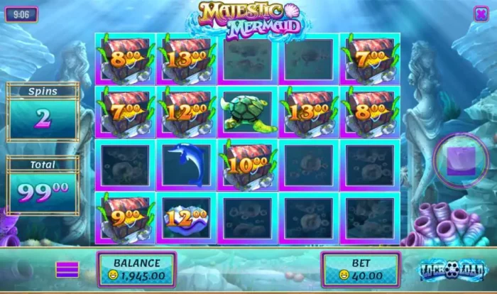 Majestic Mermaid Rival Slot Free Spins Game