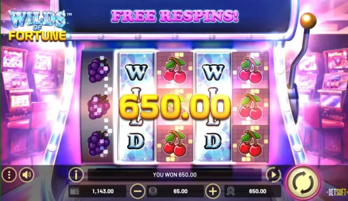 Wilds Of Fortune Betsoft Slot Free Spins